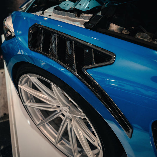 TNF+ Kotflügel Einlässe Carbon passend für BMW M3 (F80) M4 (F82/F83)