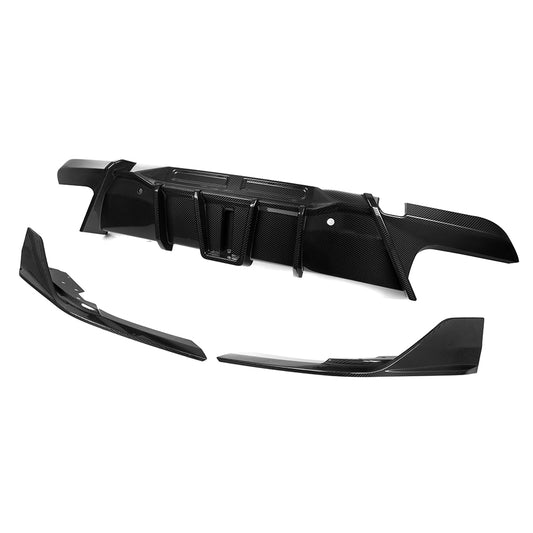 TNF+ SOOQOO Heckdiffusor Carbon passend für BMW X6 (F96/F96 Facelift)