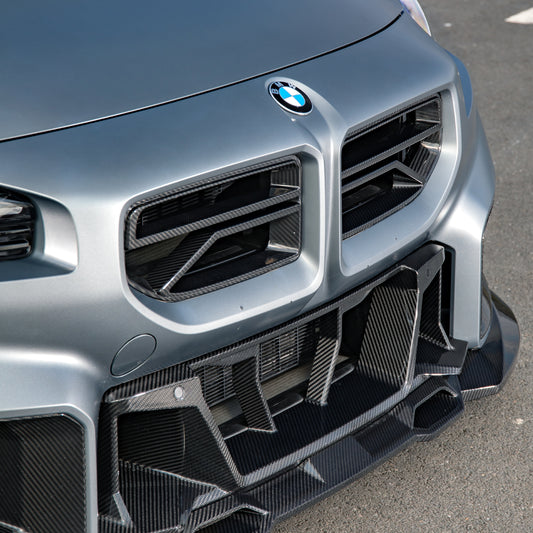 TNF+ SOOQOO Frontgrill V-Style Carbon passend für BMW M2 (G87)