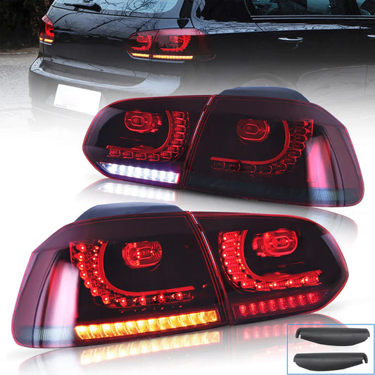 VLAND LED Tail Lights for Volkswagen Golf 6 MK6 2008-2013