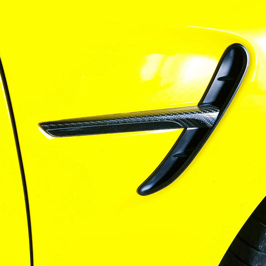 TNF+ Kotflügel Embleme Carbon passend für BMW M3 (F80) M4 (F82/F83)