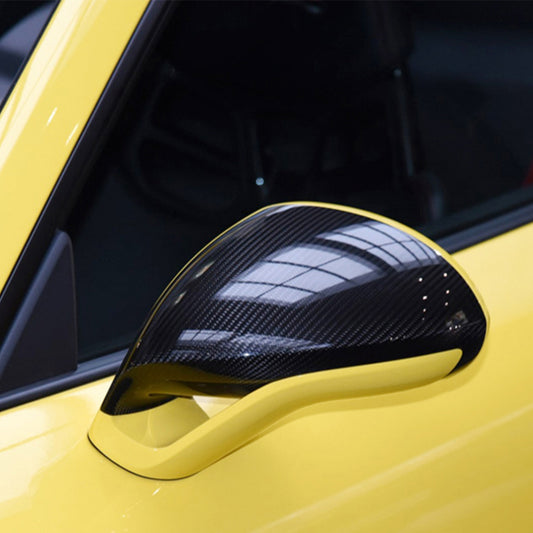 TNF+ Carbon Spiegelkappen passend für Porsche Boxter/Cayman GT4 RS (981) & 911 GT3 RS (991)