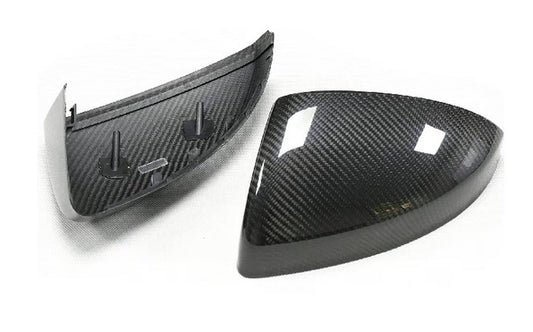 Full carbon mirror caps suitable for Audi R8 4S/TT 8S