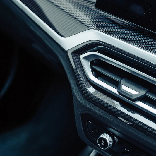 TNF+ Innenraum Lüftungsverkleidung in Carbon passend für BMW M3 (G80/G81) M4 (G82/G83) M2 (G87) - ID8