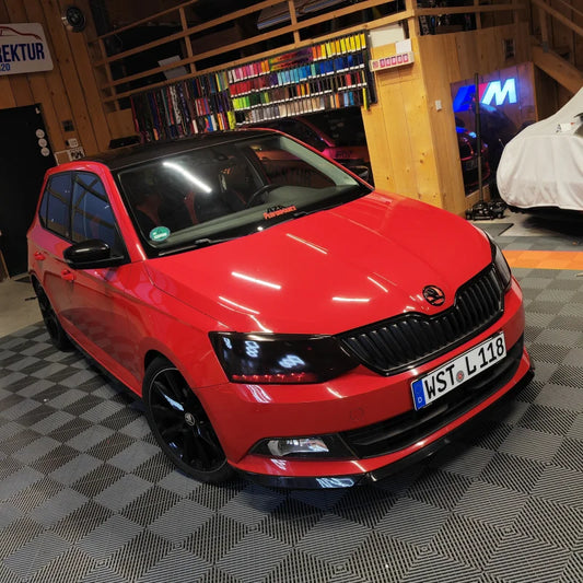 Headlight cover suitable for Skoda Fabia III (NJ)