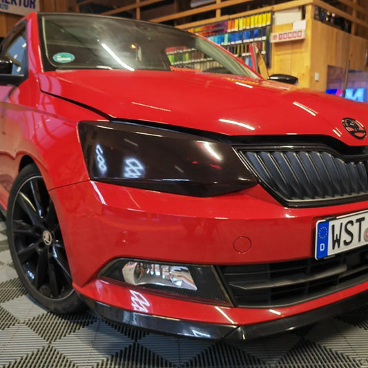 Headlight cover suitable for Skoda Fabia III (NJ)