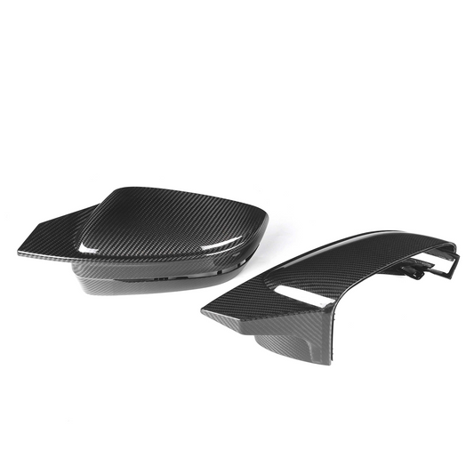 TNF+ G8X-Style Carbon Spiegelkappen passend für BMW 2er (G42) 3er (G20/G21/G28) 4er (G22/G23) 4er i4 (G26)