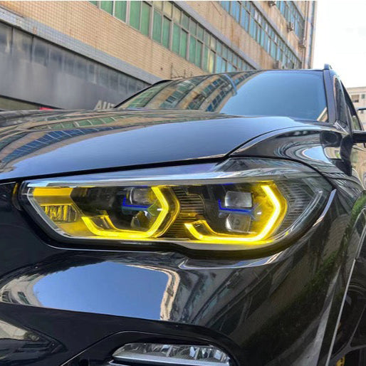 TNF DRL Tagfahrlichter Module gelb weiß switch passend für BMW X5 (G05) X5M (F95) X6 (G06) X6M (F96)