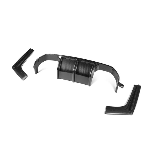 TNF+ 3-teiliger Heckdiffusor Carbon passend für BMW M3 (F80) M4 (F82/F83)