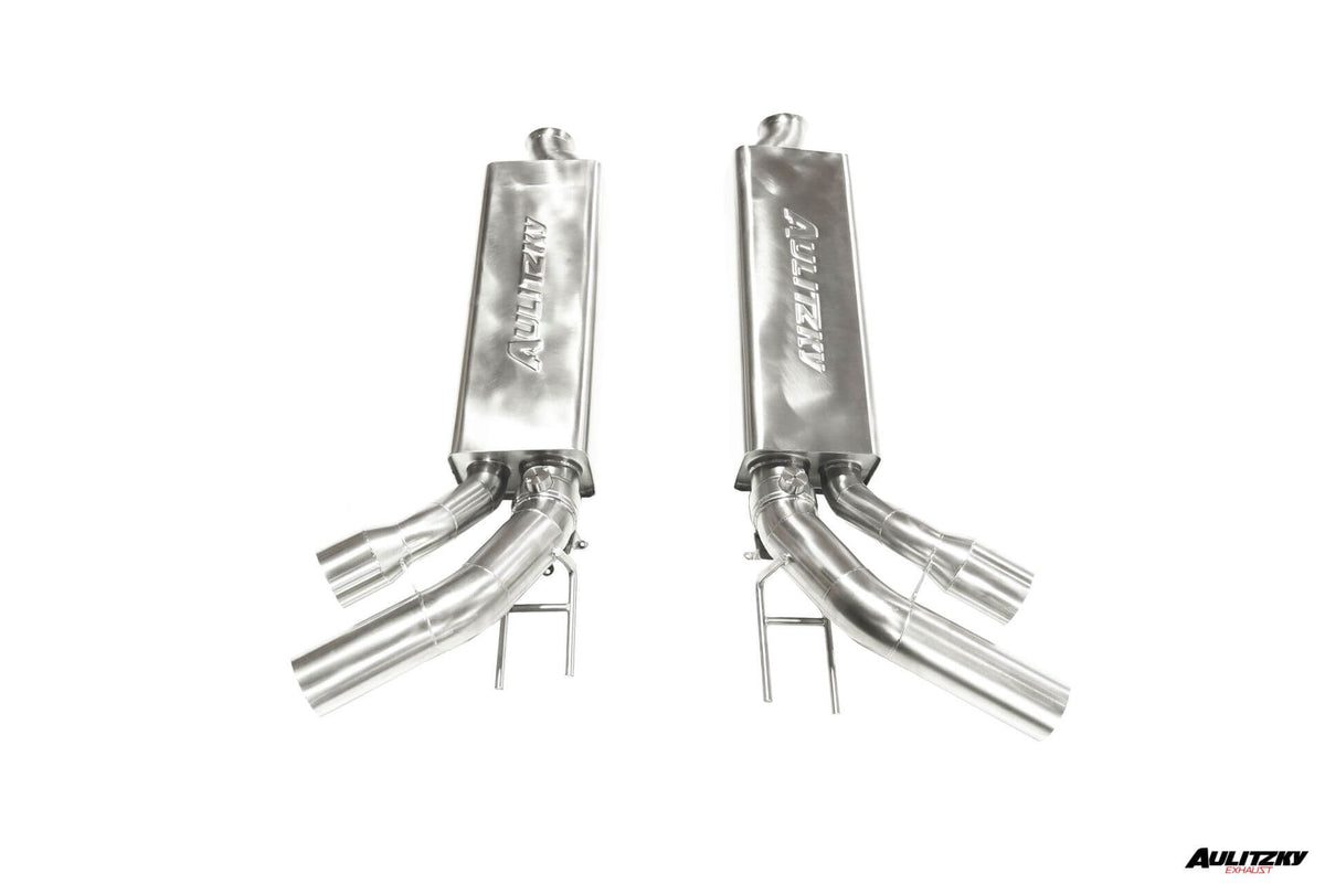 Aulitzky Exhaust | ECE Abgasanlage 3" (76mm) ab OPF mit Klappensteuerung | passend für Mercedes-Benz G-Klasse G63 AMG (W463) 585PS