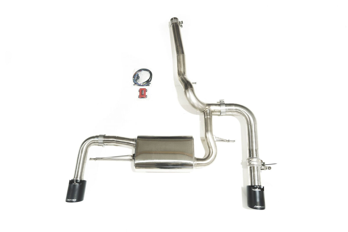 Aulitzky Exhaust | ECE Abgasanlage ab OPF mit Klappensteuerung | passend für BMW M135i xDrive (F40) 306PS B48