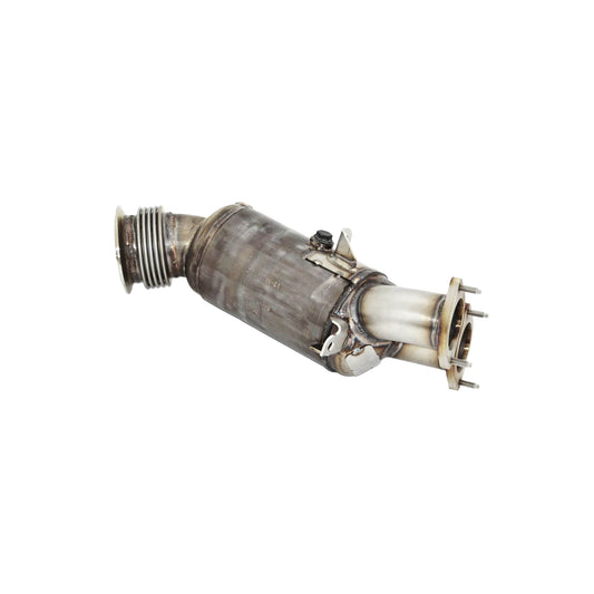Aulitzky Exhaust | ECE Downpipe 3" (76mm) mit Sport-Kat | passend für BMW 135i/335i (E82/E88/E90/E91/E92/E93) 306/326PS N55