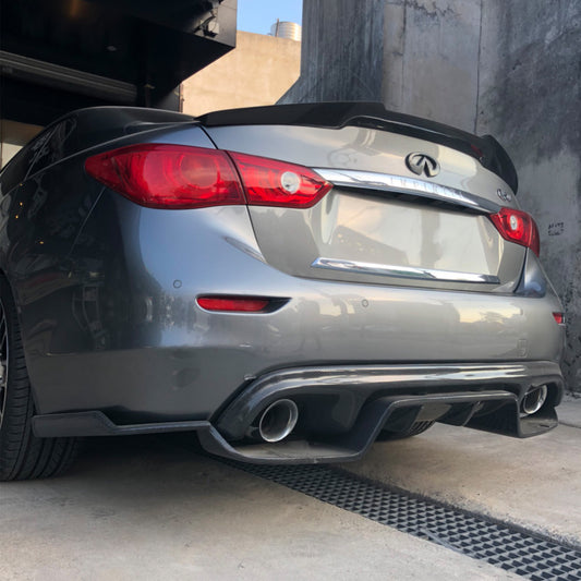 TNF+ G-Style Carbon Ducktail passend für Infiniti Q50 (V37)