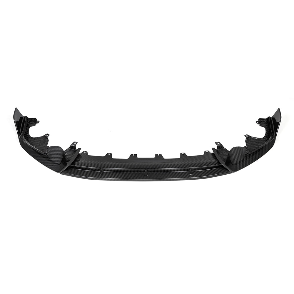 TNF+ SOOQOO Frontspoiler Carbon passend für BMW iX3 (G08i) Facelift