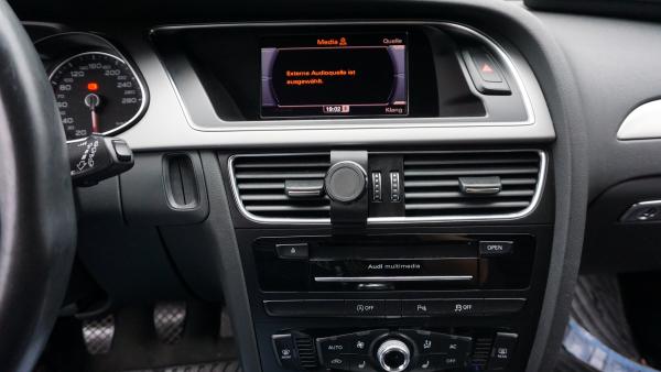 Mobile phone holder suitable for Audi A4 B8 year 07-15 Made in GERMANY