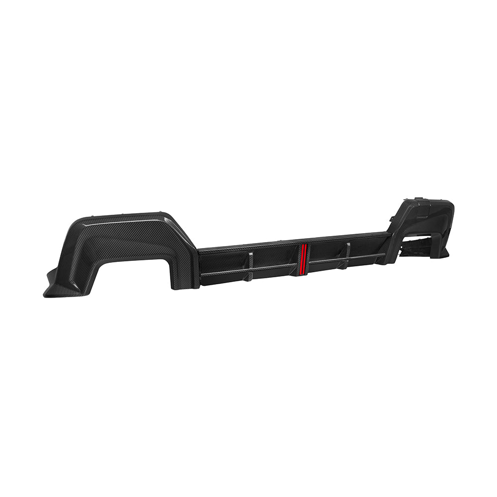 TNF+ SOOQOO Heckdiffusor mit Licht Carbon passend für BMW 2er (F74/F78)