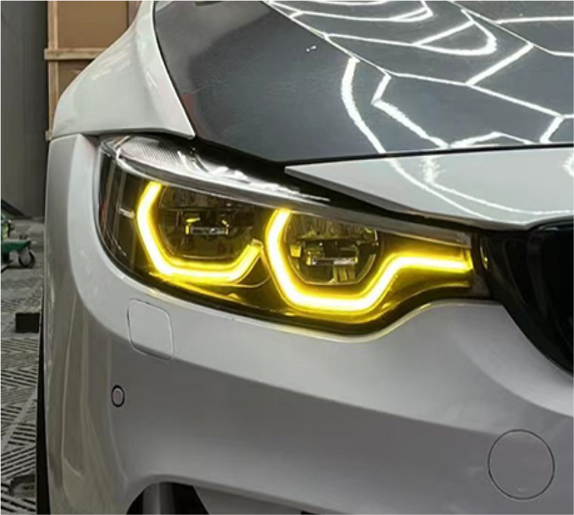 Headlight DRL module upgrade yellow suitable for F97 X3M F98 X4M G01
