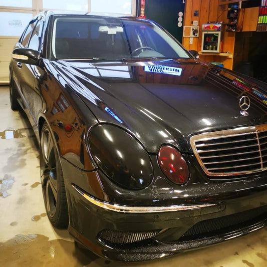 Scheinwerfercover passend für Mercedes Benz W211 E-Klasse