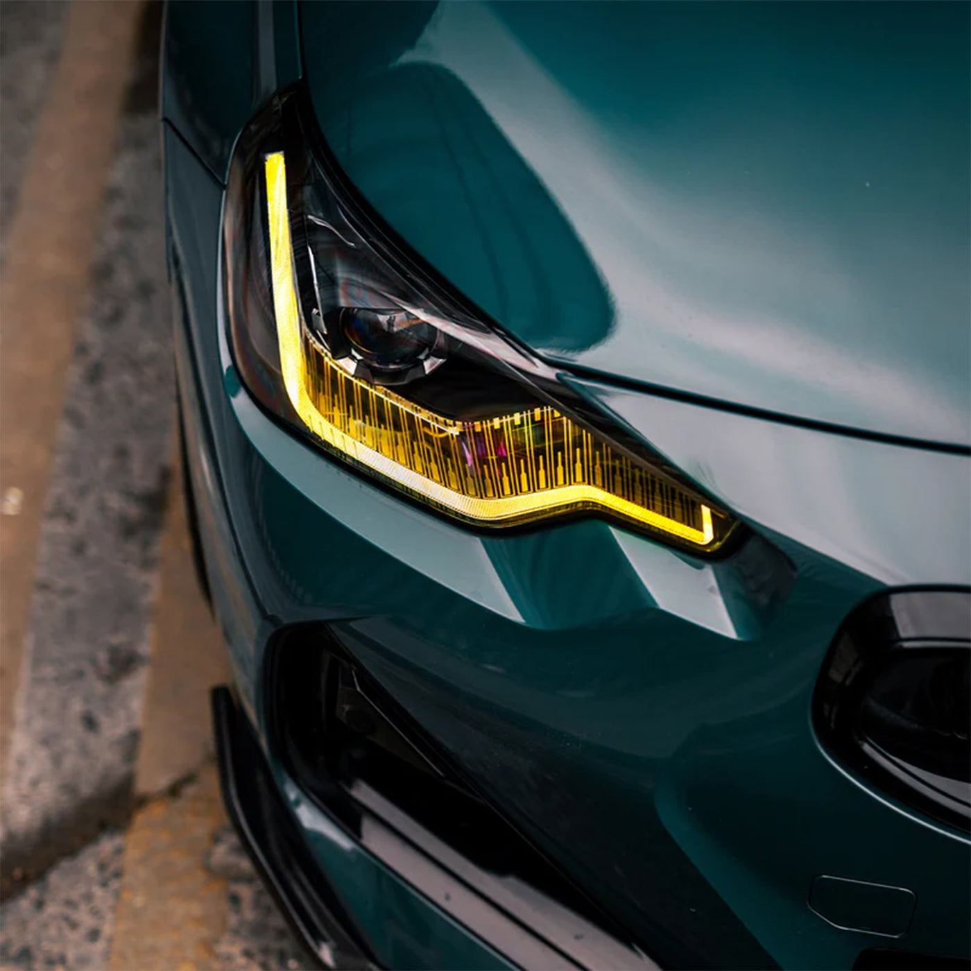 TNF DRL Tagfahrlichter Module nur gelb (kein switch) passend für BMW M2 (G87) 2er (G42)