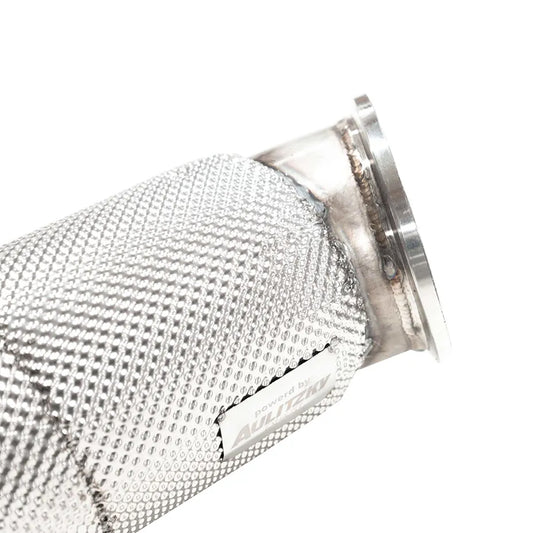 Aulitzky Exhaust | ECE Downpipe 3,54" (90mm) mit Sport-Kat | passend für BMW M2 (F87) N55