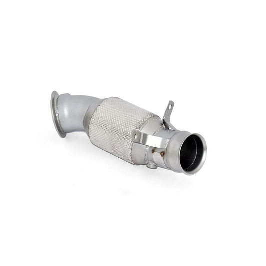 Aulitzky Exhaust | ECE Downpipe 3,54" (90mm) mit Sport-Kat | passend für BMW M2 (F87) N55