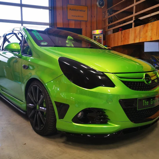 Headlight cover suitable for Opel Corsa D