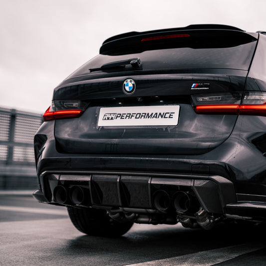 TNF+ Heckdiffusor Einsatz aus Carbon passend für BMW M3 (G80/G81) M4 (G82/G83)